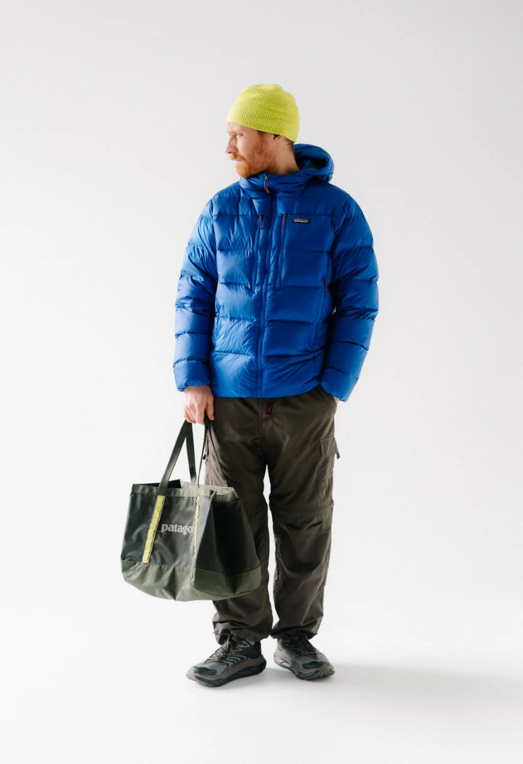 Patagonia Men's Fitz Roy Down Hoody - Endless Blue - Image 12