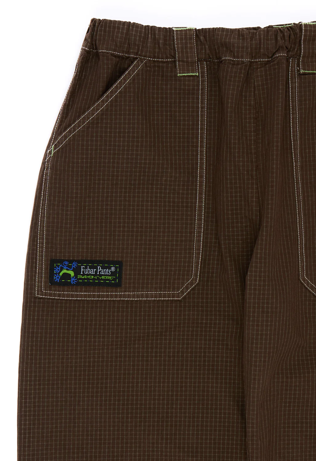 Rayon Vert Fubar Pants - Teak Brown - Image 3