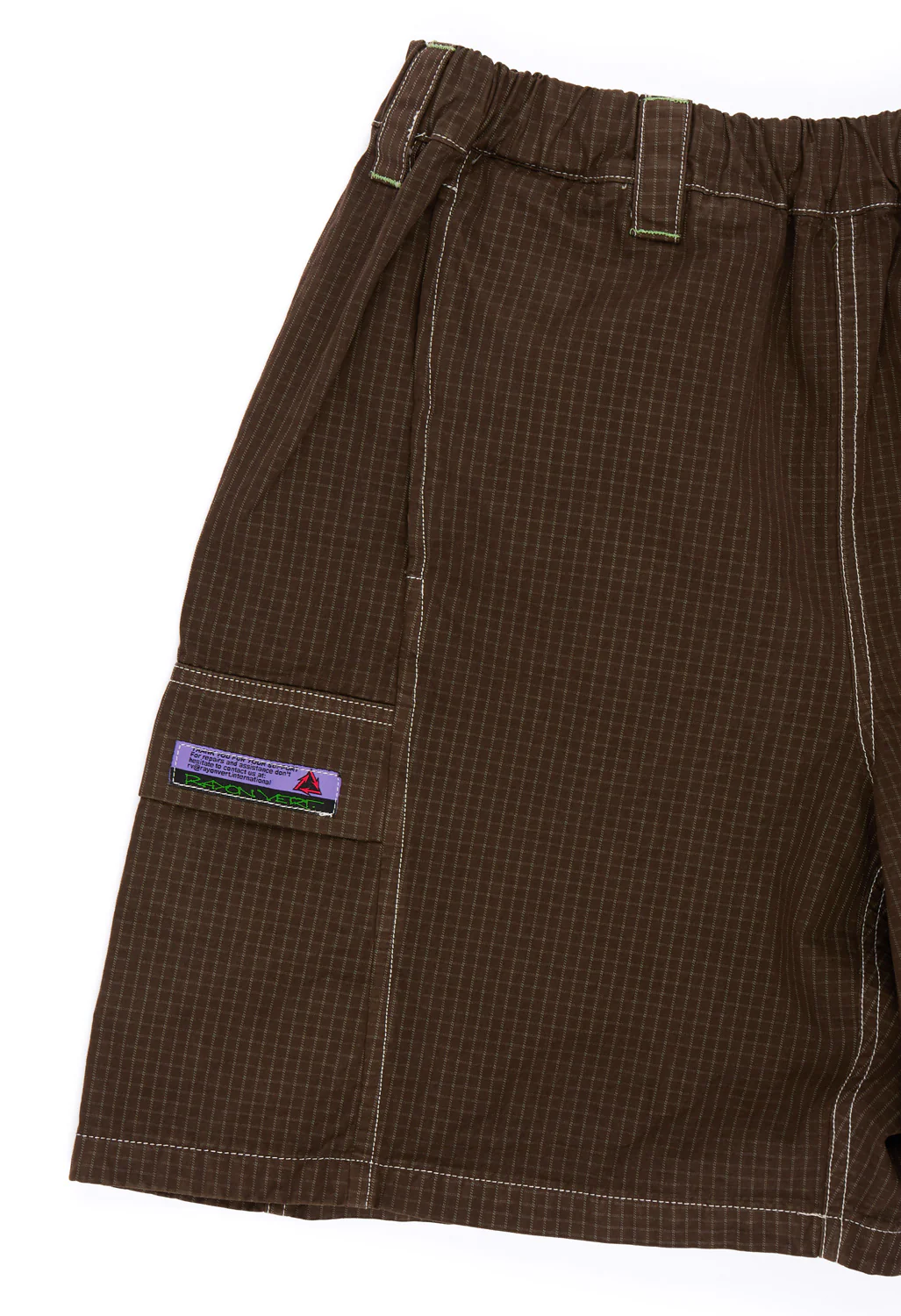 Rayon Vert Furio Shorts - Teak Brown - Image 3