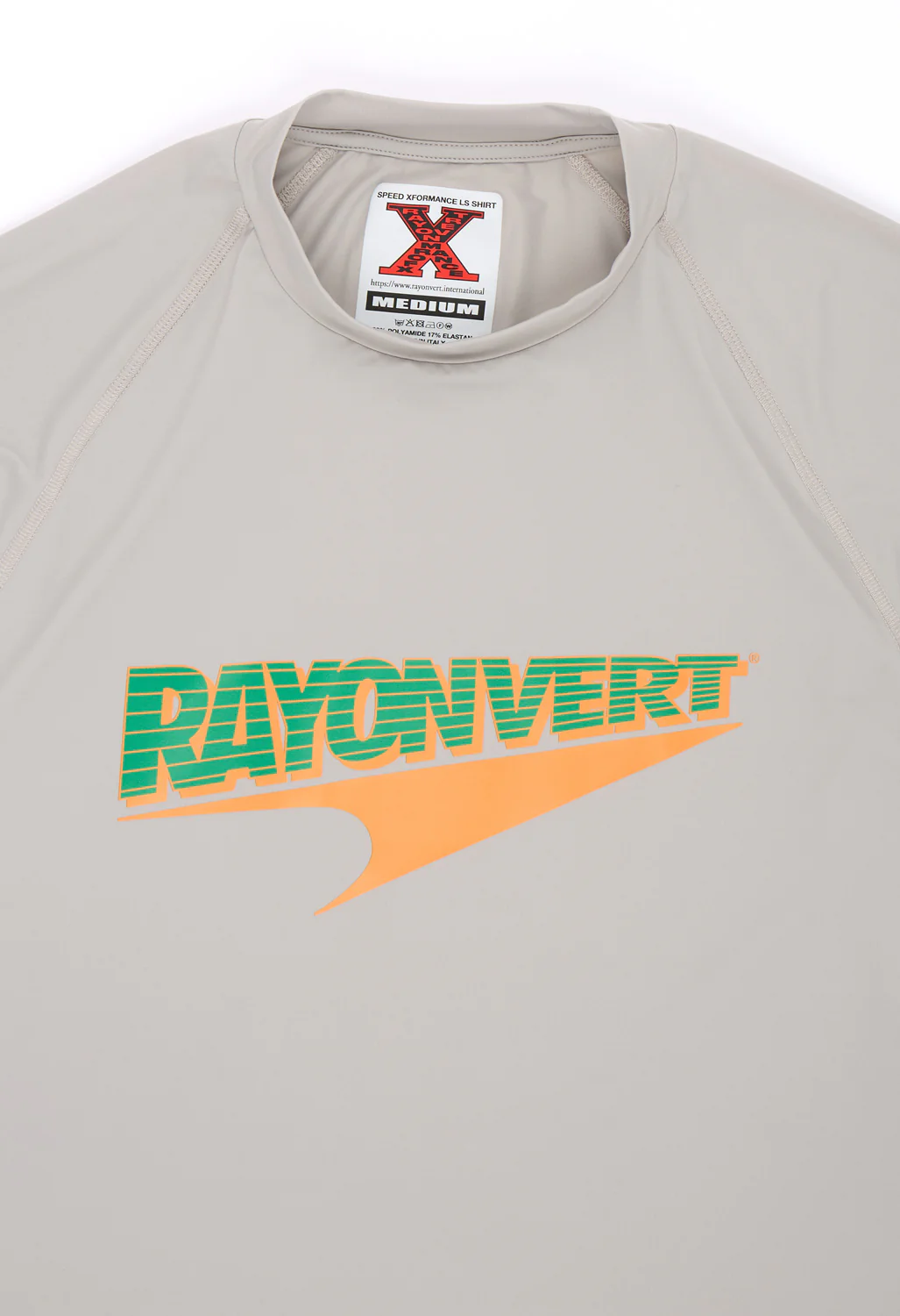 Rayon Vert Men's Speed Xformance LS T-Shirt - Cool Gray - Image 3