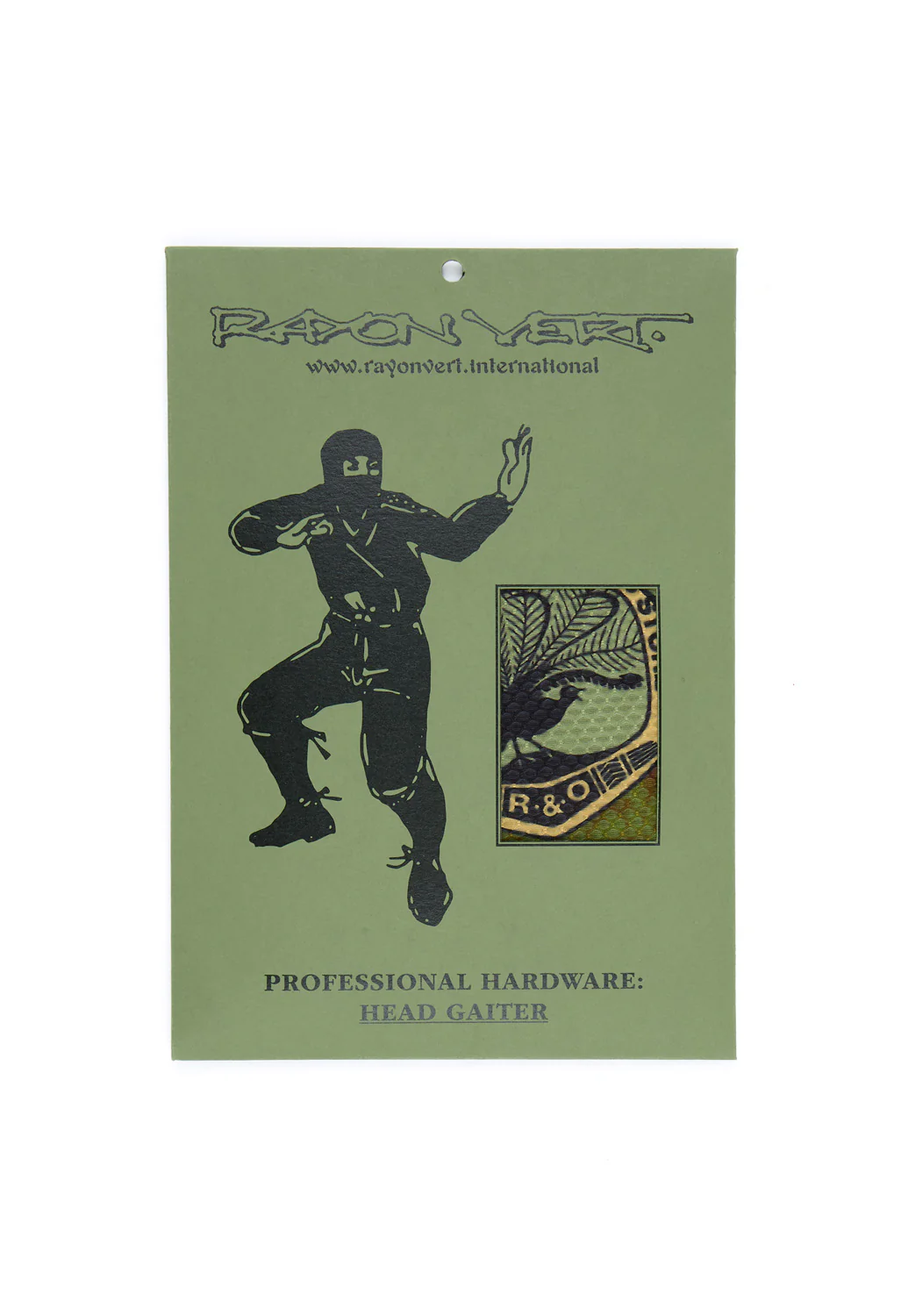 Rayon Vert x Outsiders Store Mesh Head Gaiter - Grateful Green - Image 2