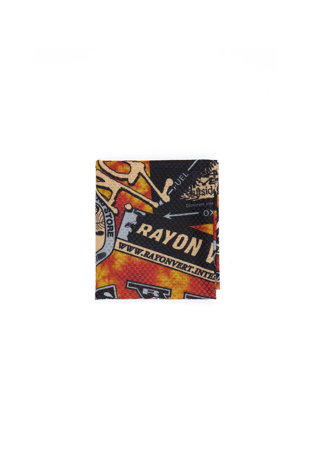 Rayon Vert x Outsiders Store Mesh Head Gaiter - Sunrise Red - Image 4