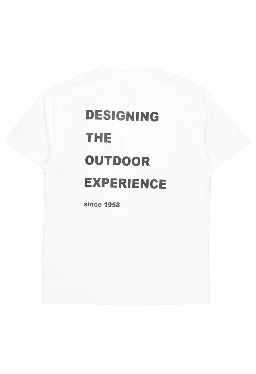 Snow Peak Reflector Message T-Shirt - White