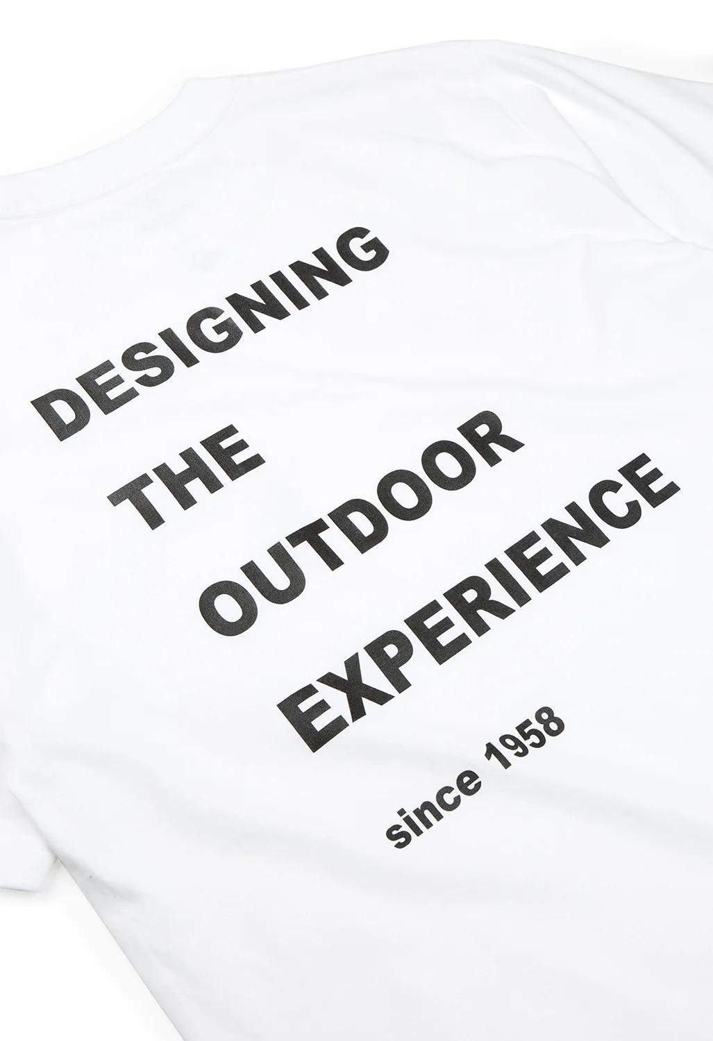 Snow Peak Reflector Message T-Shirt - White - Image 4