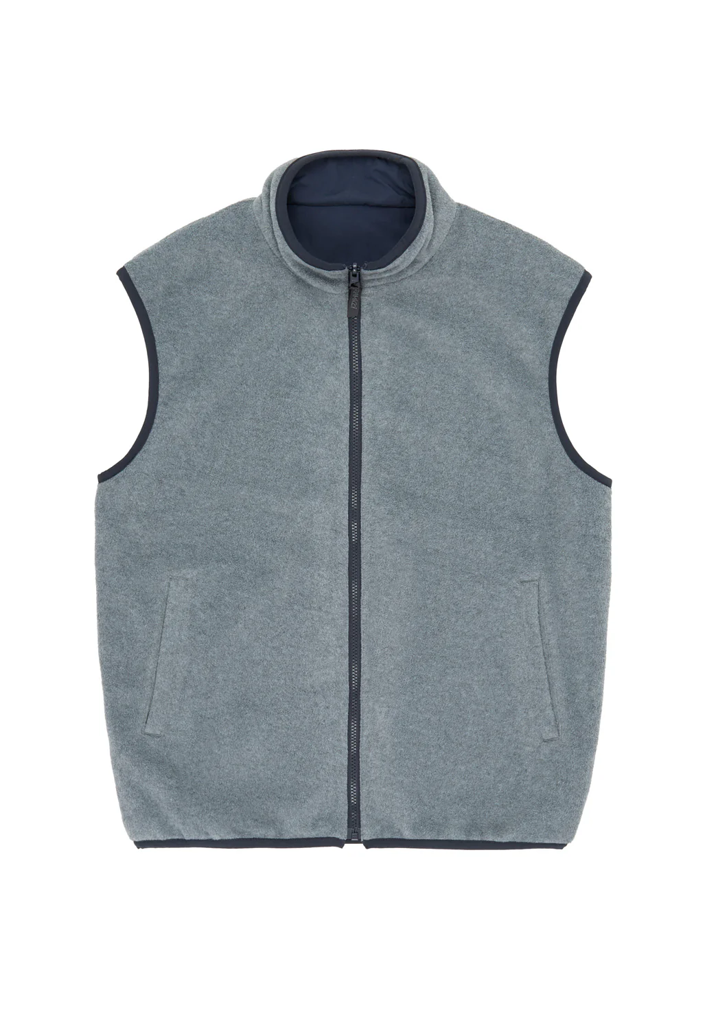 Gramicci Reversible Fleece Vest - Heather Charcoal - Image 5