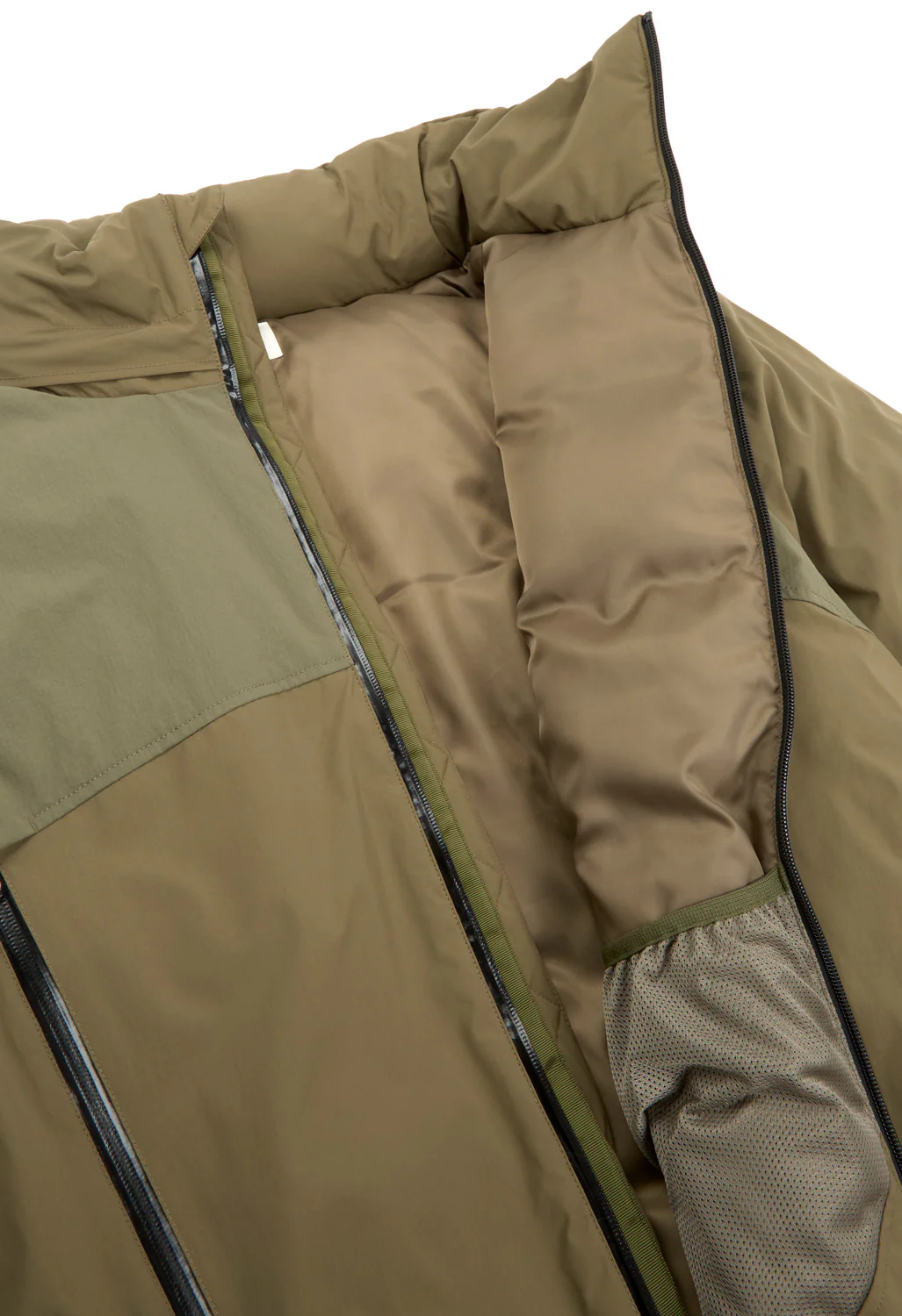 Pilgrim Surf + Supply Richter Down Jacket - Olive - Image 6