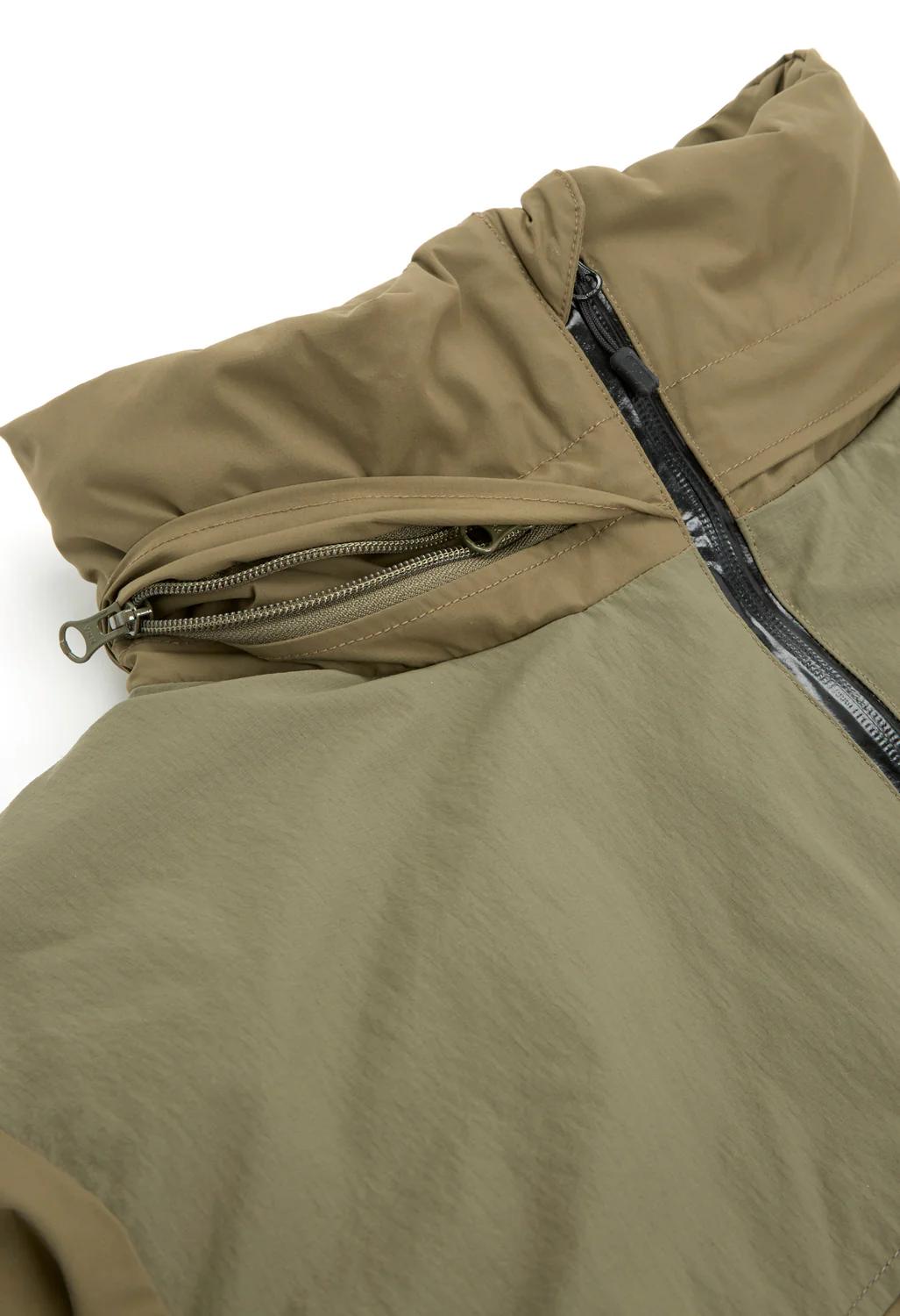Pilgrim Surf + Supply Richter Down Jacket - Olive - Image 8