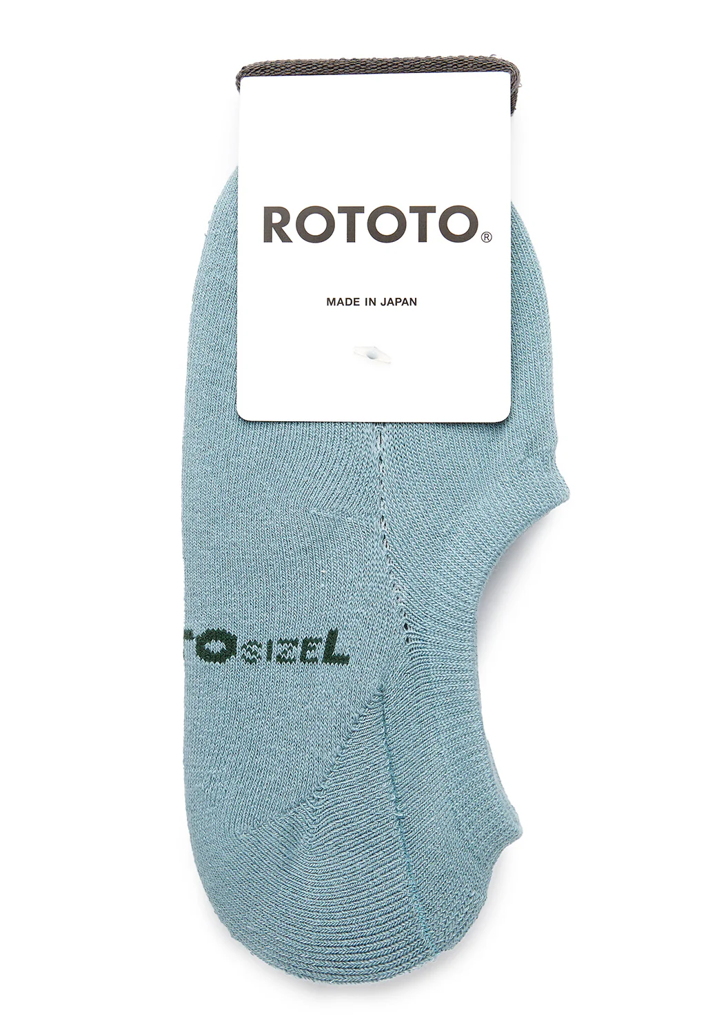 ROTOTO Double Pile Foot Cover Socks - Light Blue - Image 2