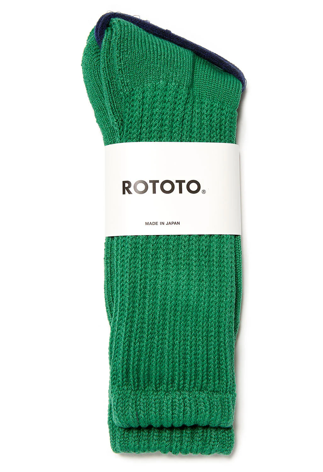 ROTOTO Loose Pile Socks - Green - Image 2