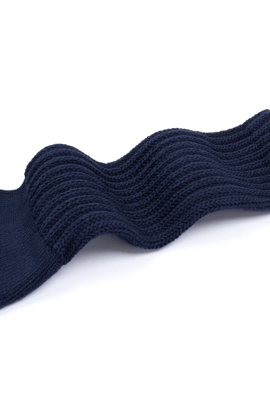 ROTOTO Loose Pile Socks - Navy - Image 3
