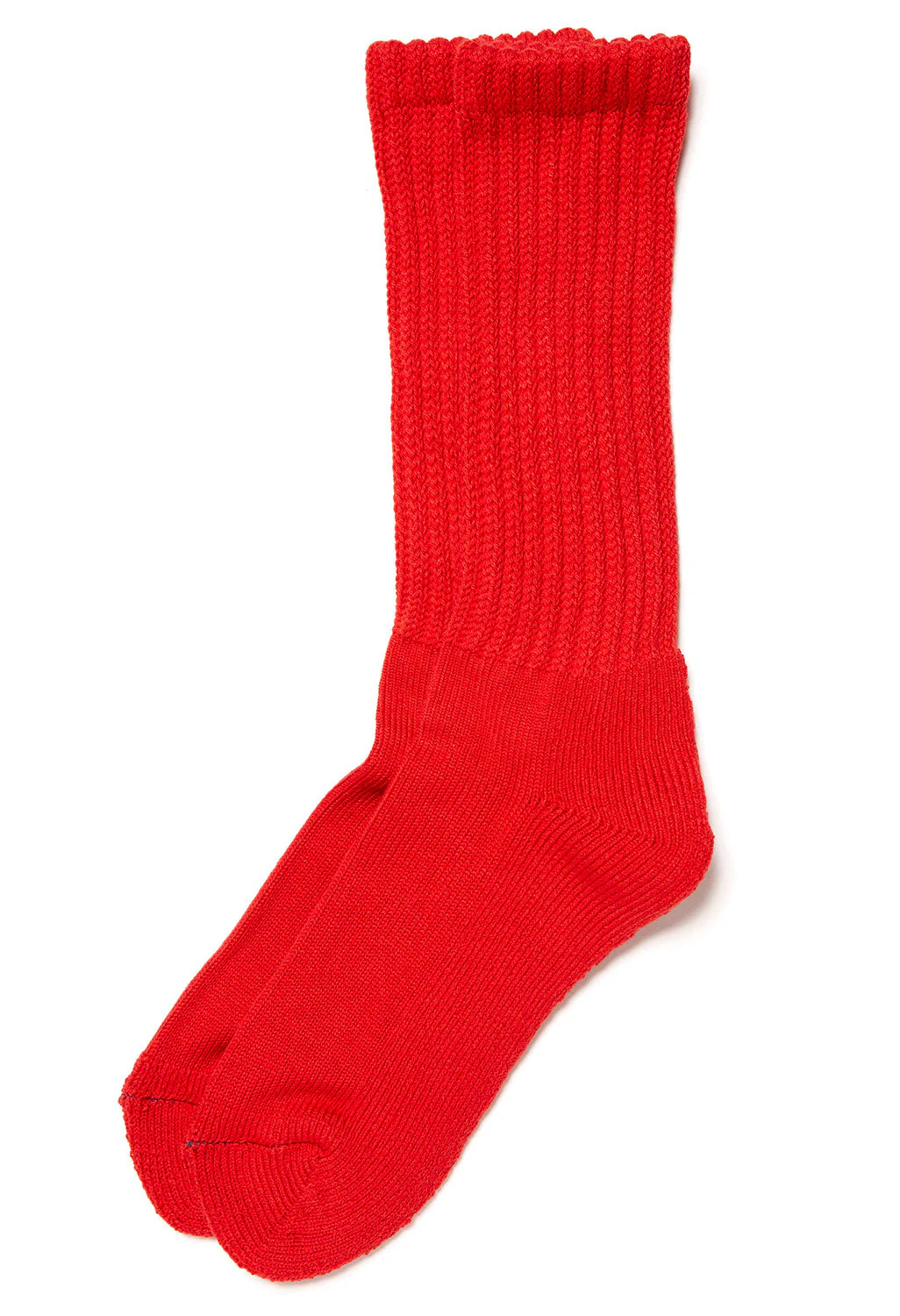 ROTOTO Loose Pile Socks - Red