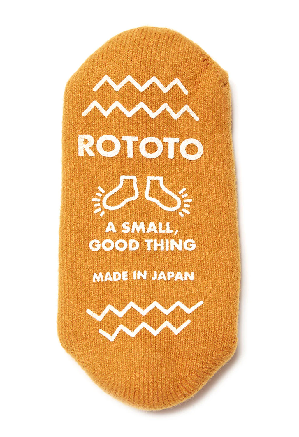 ROTOTO Pile Sock Slippers - Dark Yellow - Image 3