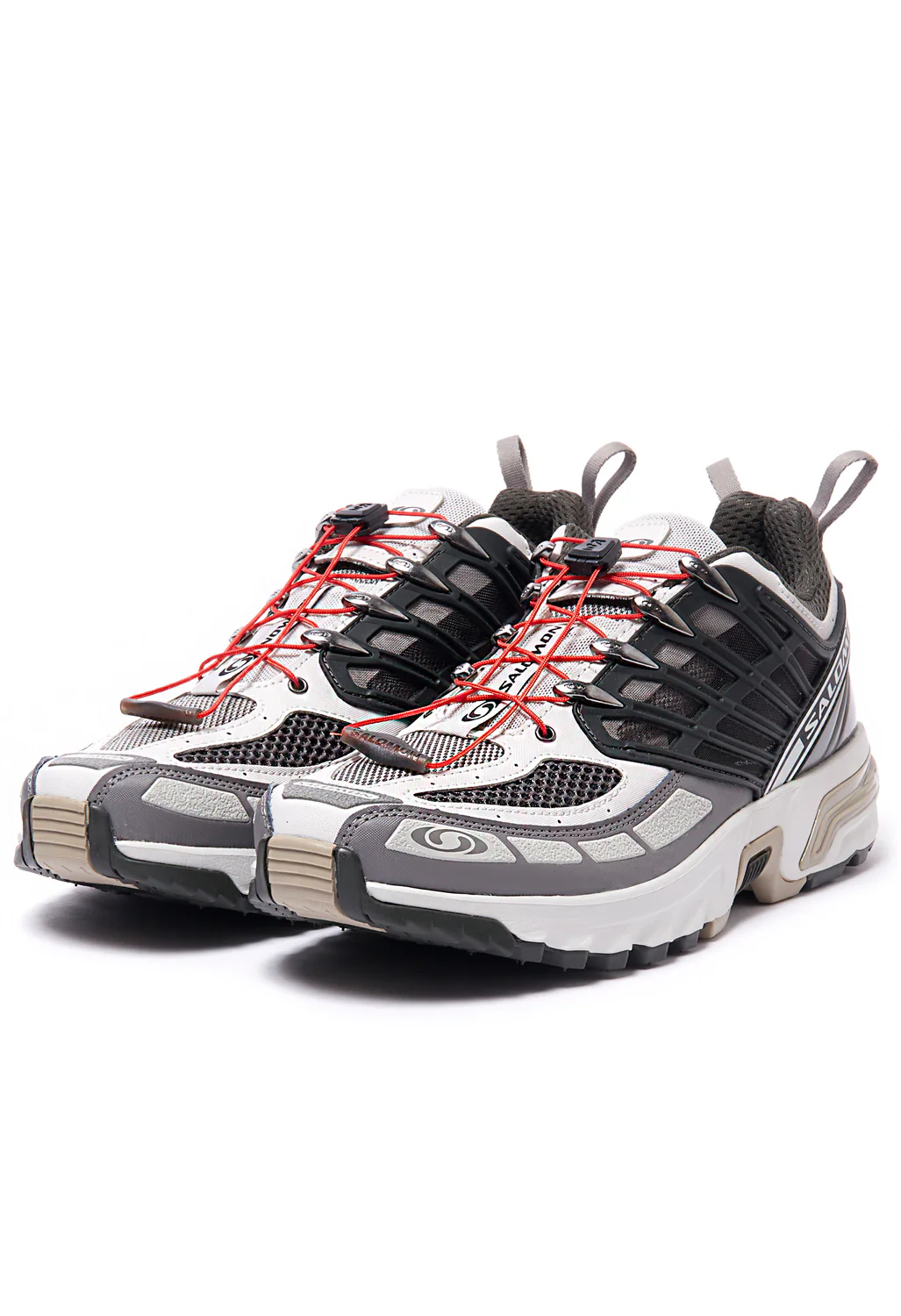 Salomon ACS Pro Trainers - Peat/Beluga/Vintage Kaki - Image 3