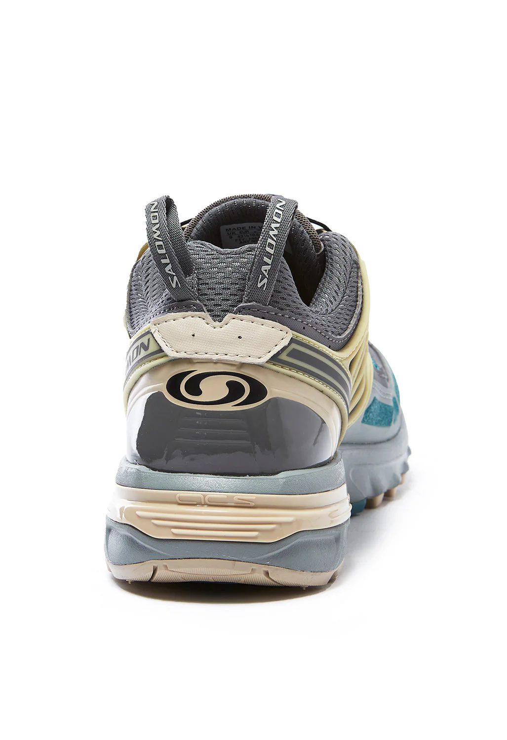 Salomon ACS Pro Trainers - Pewter / Monument / Aegean Blue - Image 4