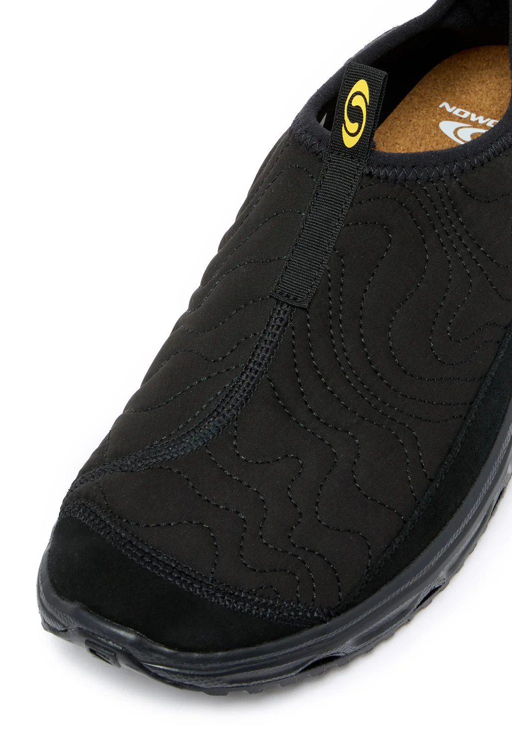 Salomon RX Moc 3.0 ATQ Slides - Black / Black / Lemon - Image 2