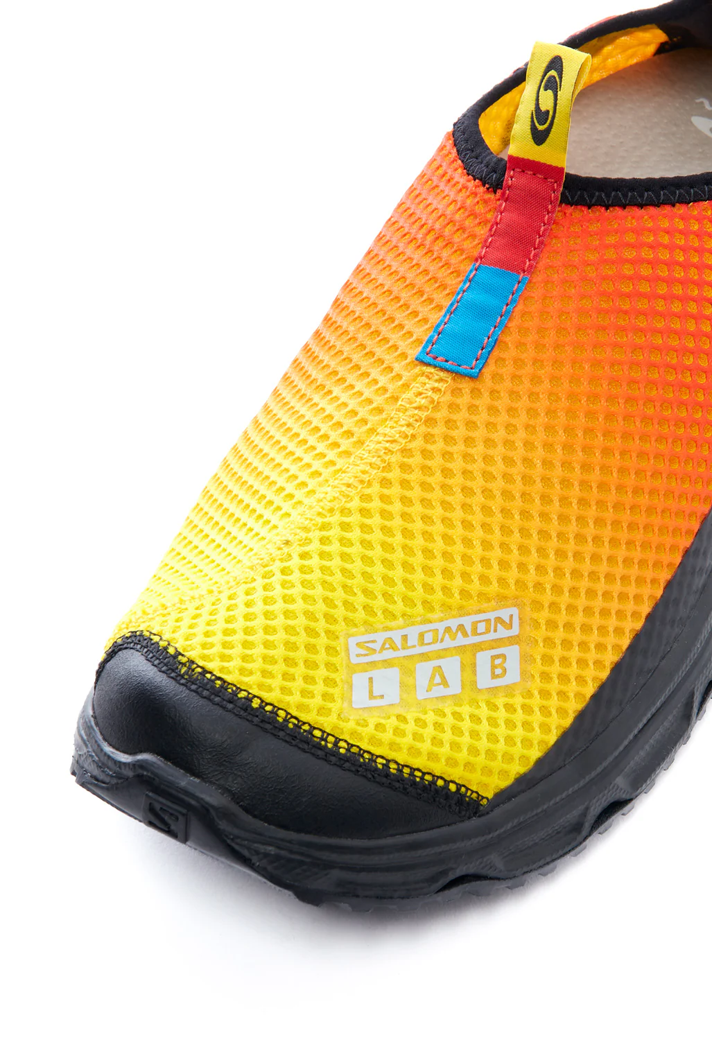 Salomon RX Moc 3.0 Trainers - Black / Lemon / High Risk Red - Image 2