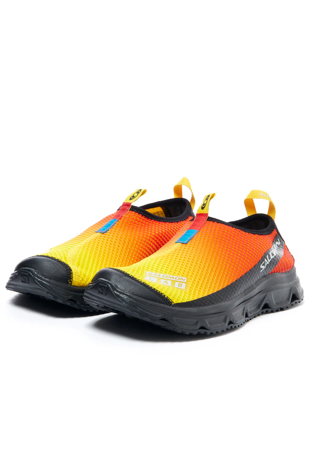 Salomon RX Moc 3.0 Trainers - Black / Lemon / High Risk Red - Image 3