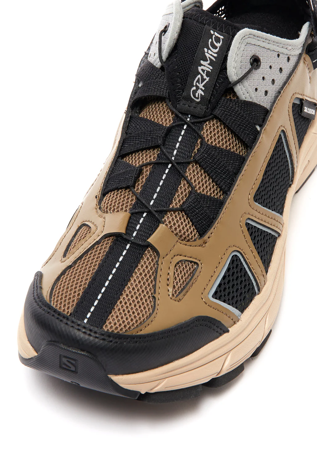 Salomon x Gramicci Techsonic Trainers - Rubber/Dark Sapphire/Black - Image 2