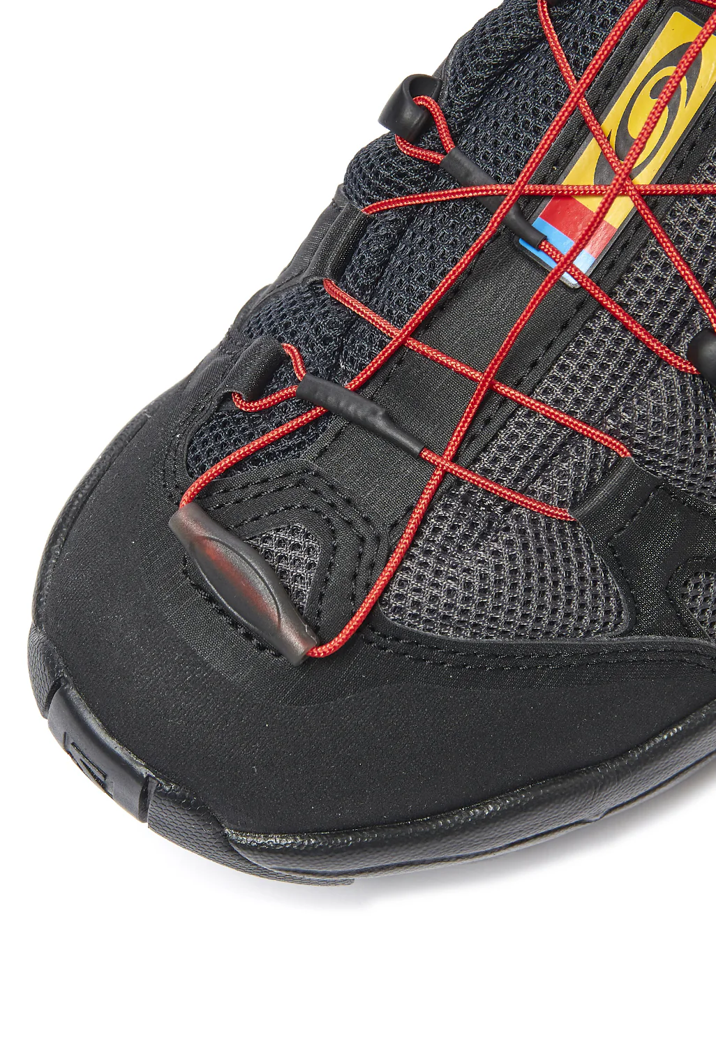 Salomon XA Pro 1 Men's Shoes - Black/Magnet/Racing Red - Image 4