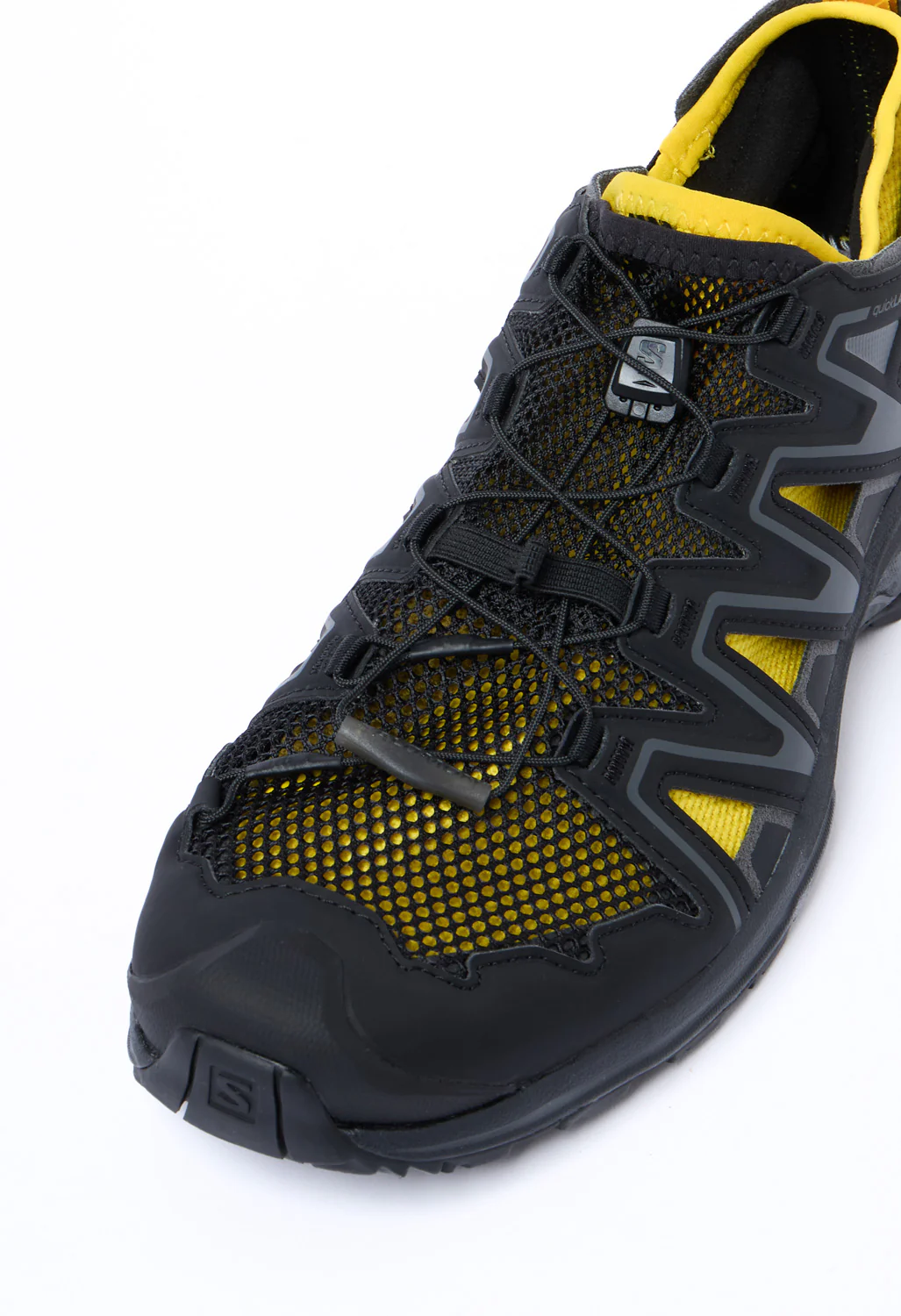 Salomon XA Pro 3D Modular Trainers - Black / Asphalt / Lemon - Image 2