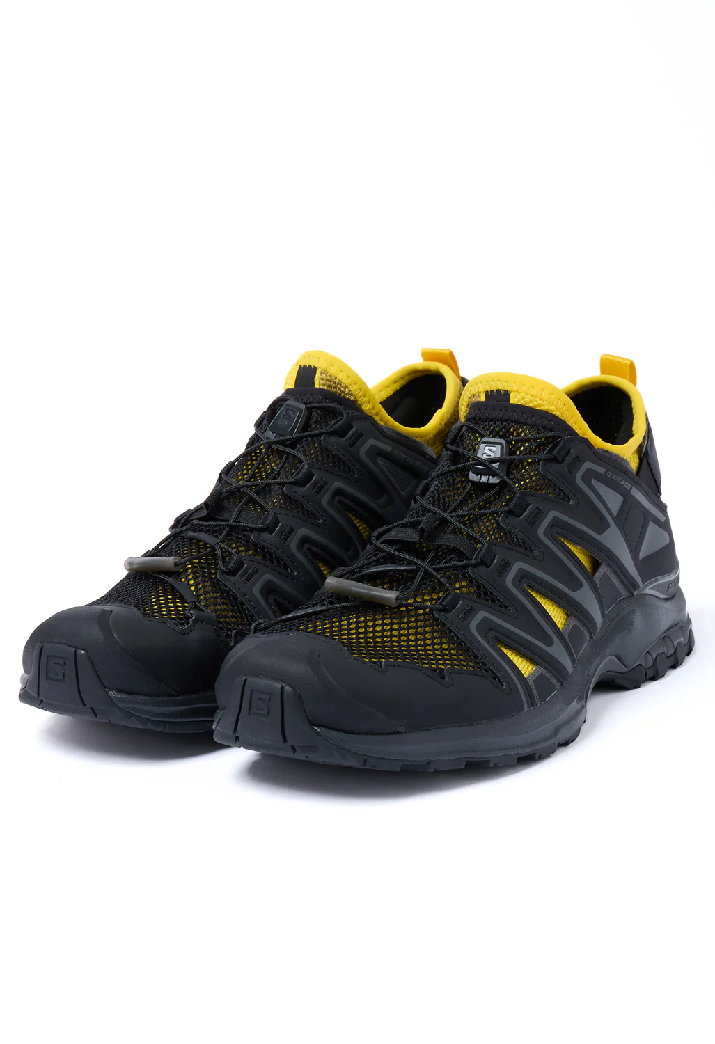 Salomon XA Pro 3D Modular Trainers - Black / Asphalt / Lemon - Image 3