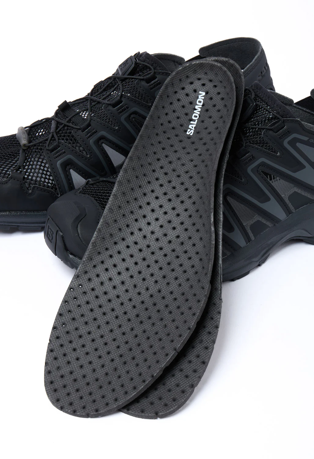 Salomon XA Pro 3D Modular Trainers - Black / Asphalt / Lemon - Image 8
