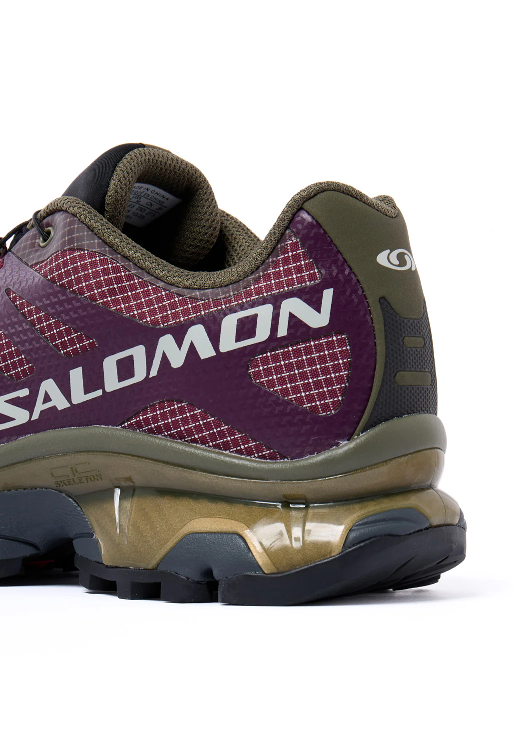 Salomon XT-4 OG GORE-TEX Trainers - Maroon Banner / Winter Bloom / Grape Leaf - Image 6