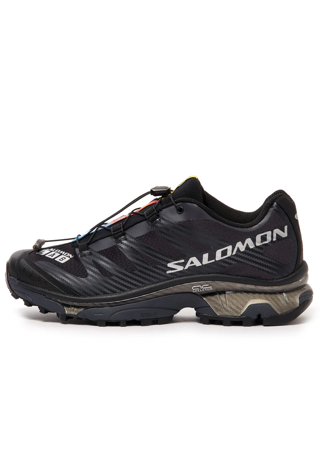Salomon XT-4 OG Trainers - Black / Ebony / Silver Metallic X