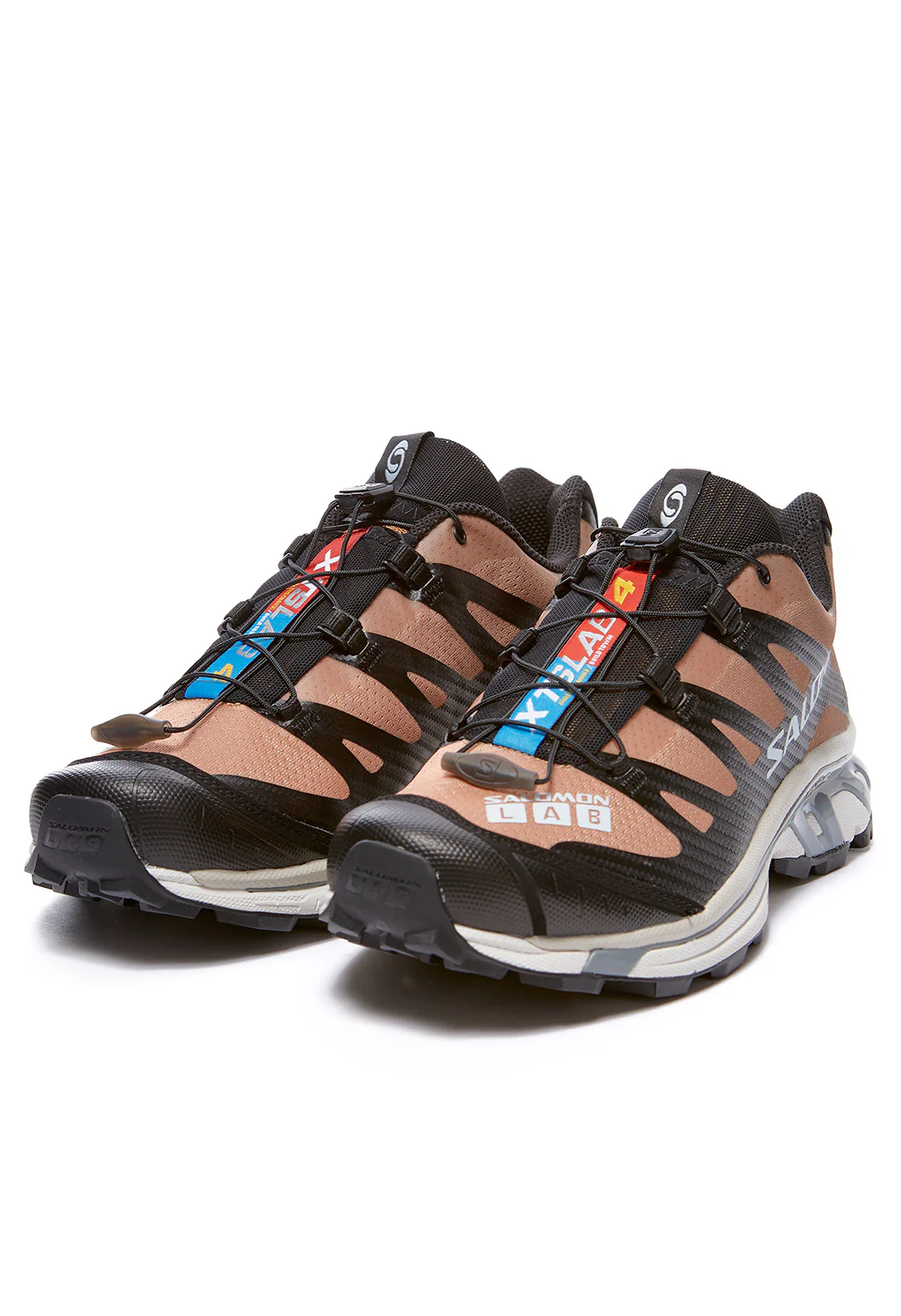 Salomon XT-4 Shoes - Fenugreek/Tobacco Brown/Rainy Day - Image 2