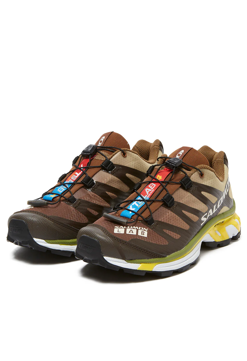 Salomon XT-4 Shoes - Delicioso/Toffee/Empire Yellow - Image 2