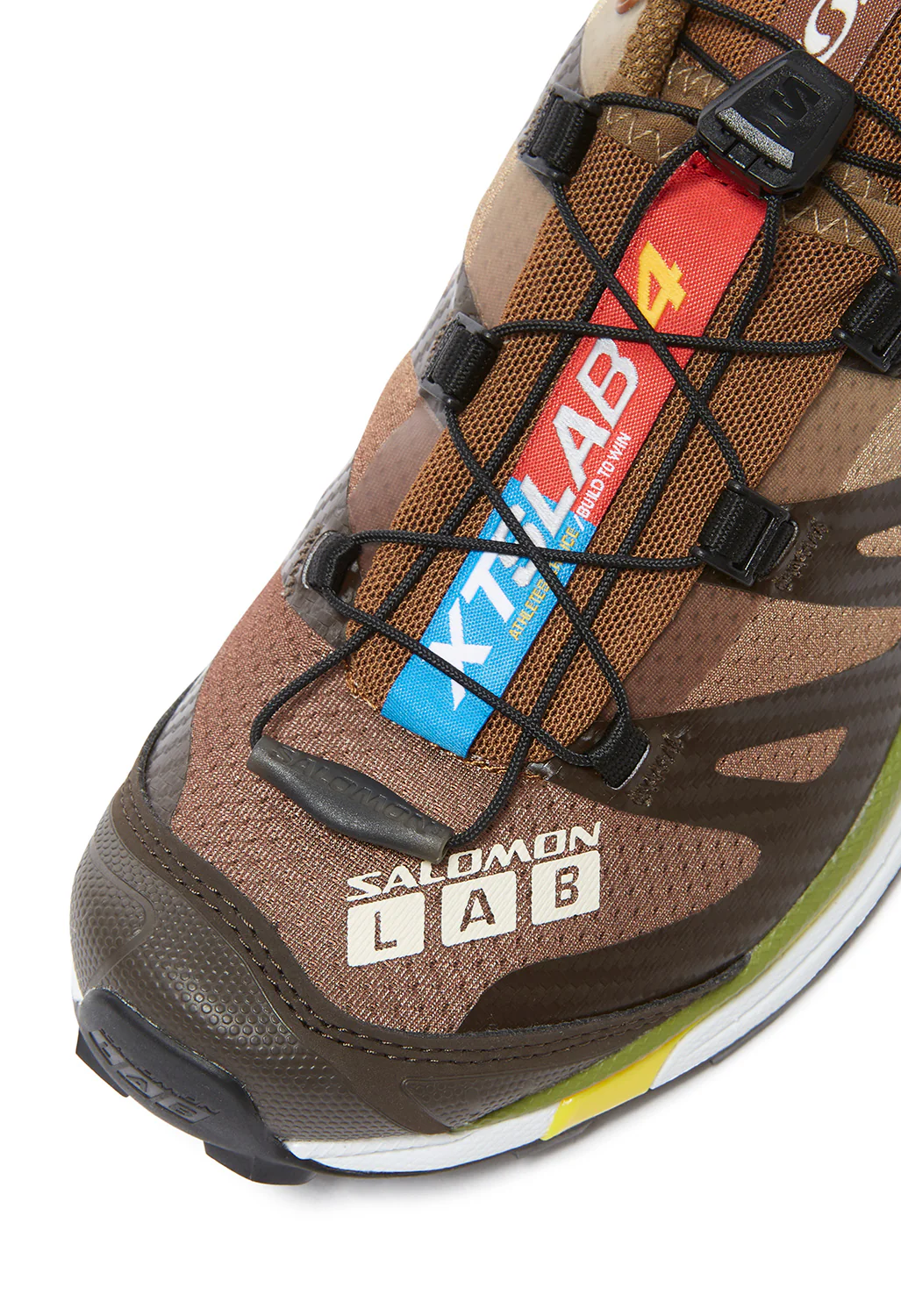 Salomon XT-4 Shoes - Delicioso/Toffee/Empire Yellow - Image 4