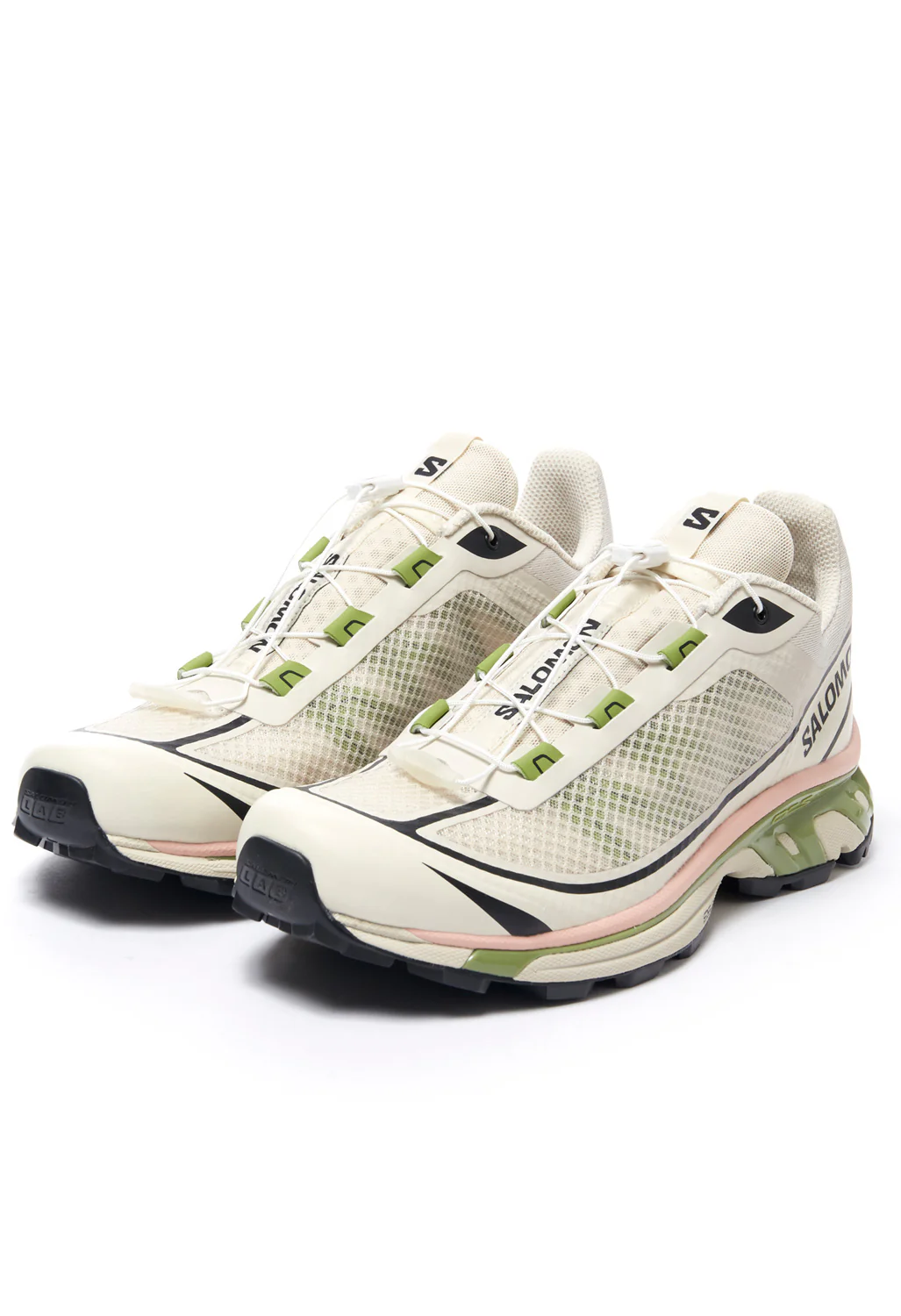 Salomon XT-6 FT Trainers - Rainy Day/Epsom/Peach Beige - Image 2