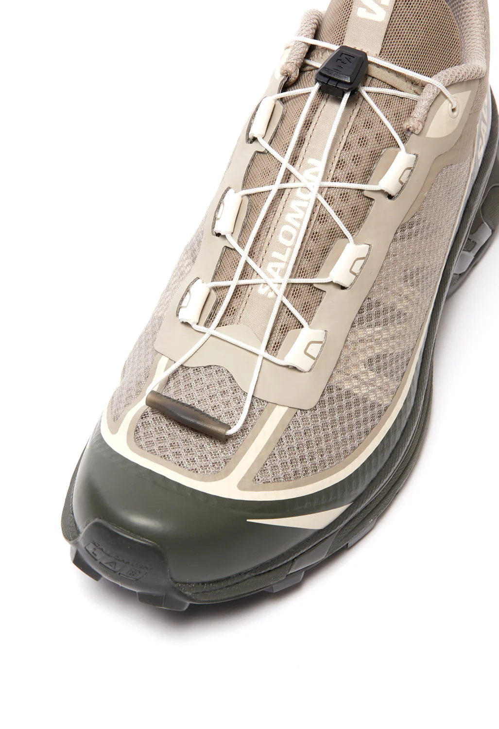 Salomon XT-6 FT Trainers - Vintage Khaki/Peat/Vanilla Ice - Image 4