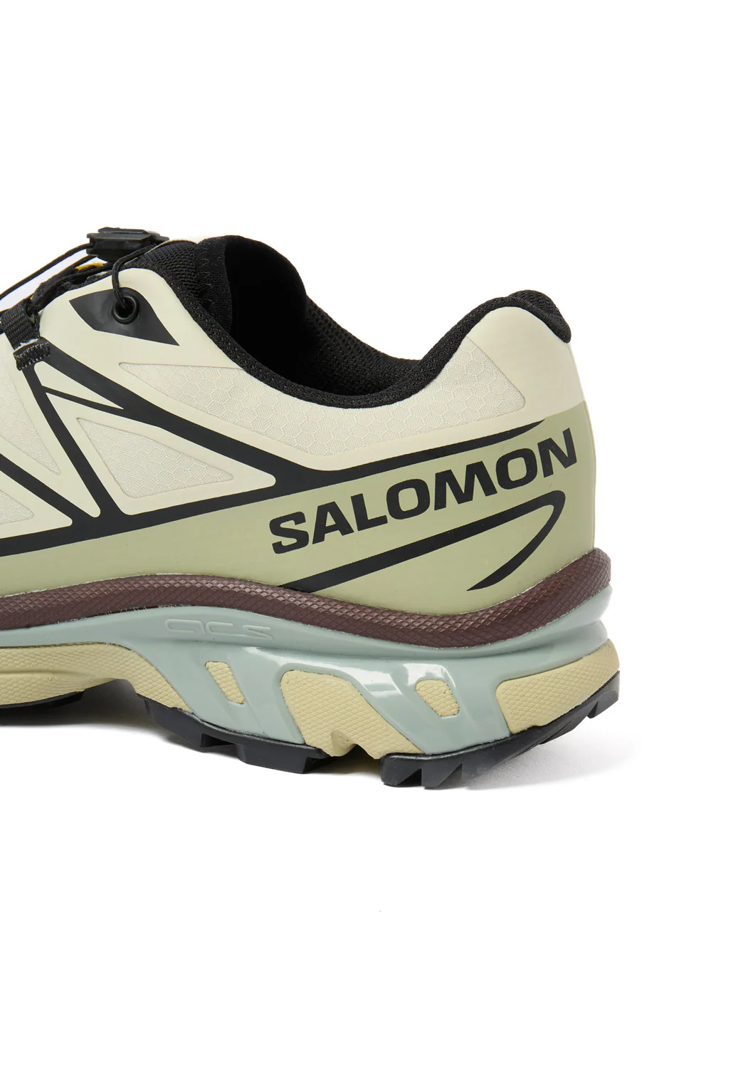 Salomon XT-6 GORE-TEX Trainers - Asparagus Green / Tea / Bitter Chocolate - Image 6