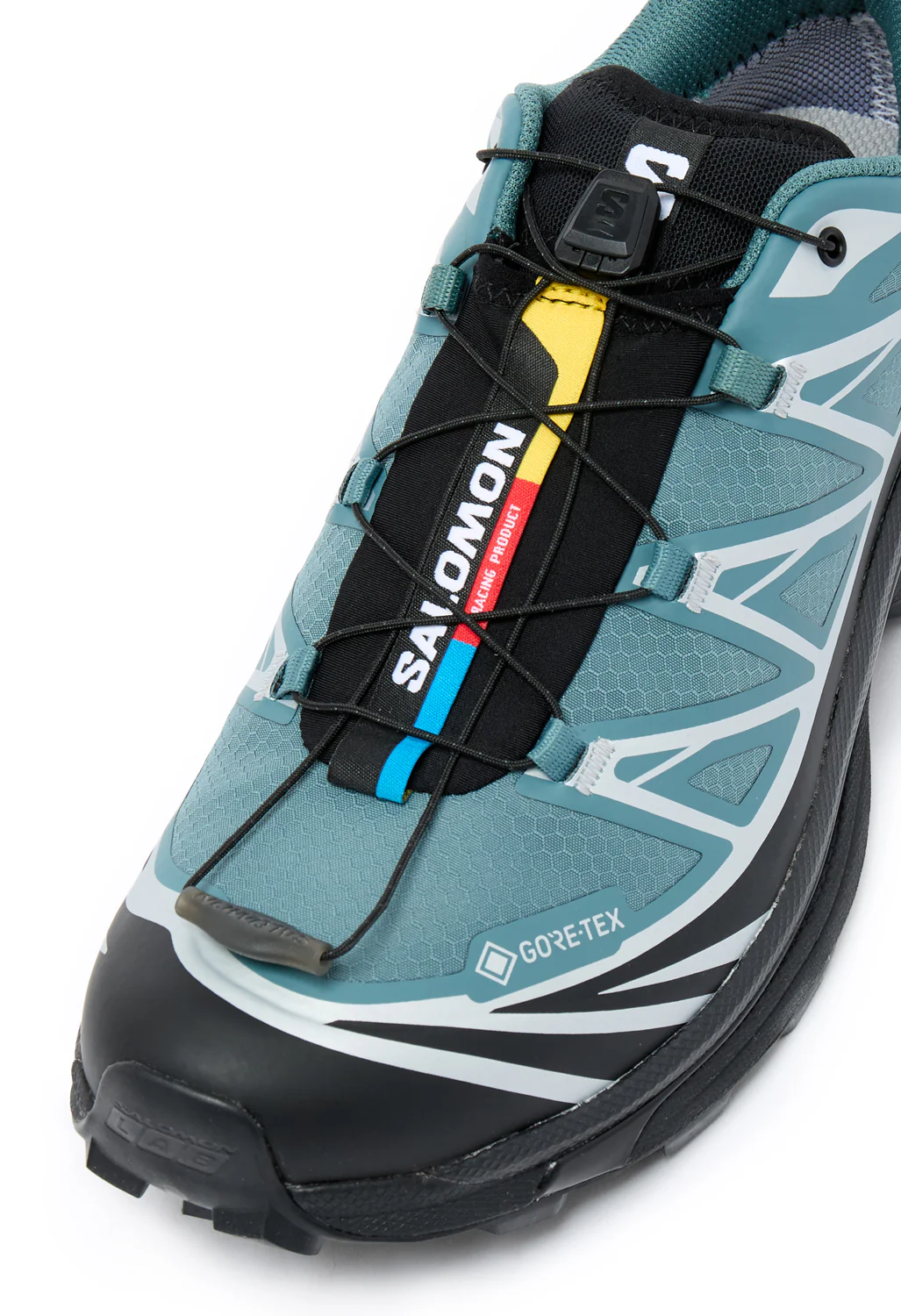 Salomon XT-6 GTX Trainers - North Atlantic / Black / Ftw Silver - Image 2