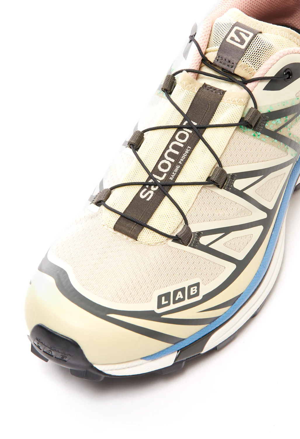 Salomon XT-6 Mindful Trainers - Moth / Vanilla / Granada Sky - Image 2