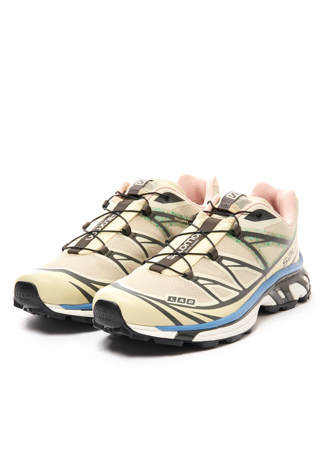 Salomon XT-6 Mindful Trainers - Moth / Vanilla / Granada Sky - Image 3