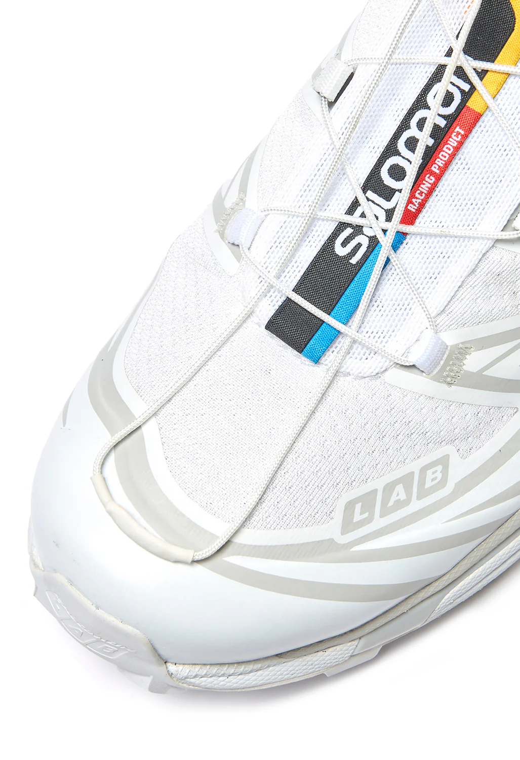 Salomon XT-6 Trainers - White / White / Lunar Rock - Image 2