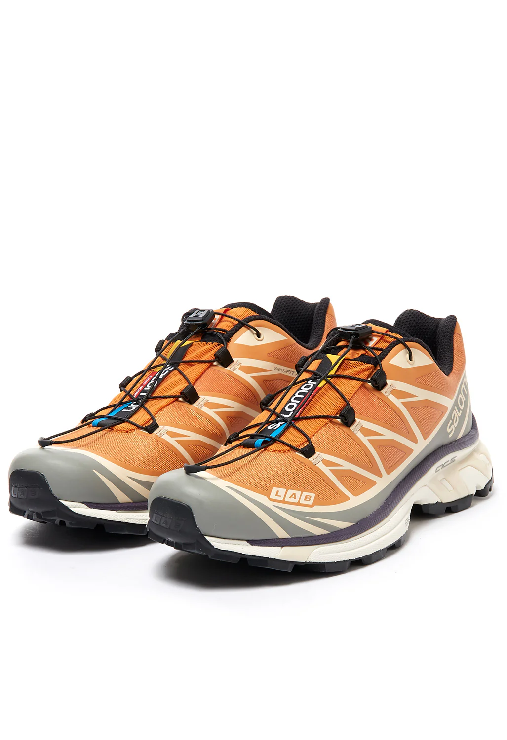 Salomon XT-6 Shoes - Apricot Buff/Frost Grey/Velvet Morning - Image 2