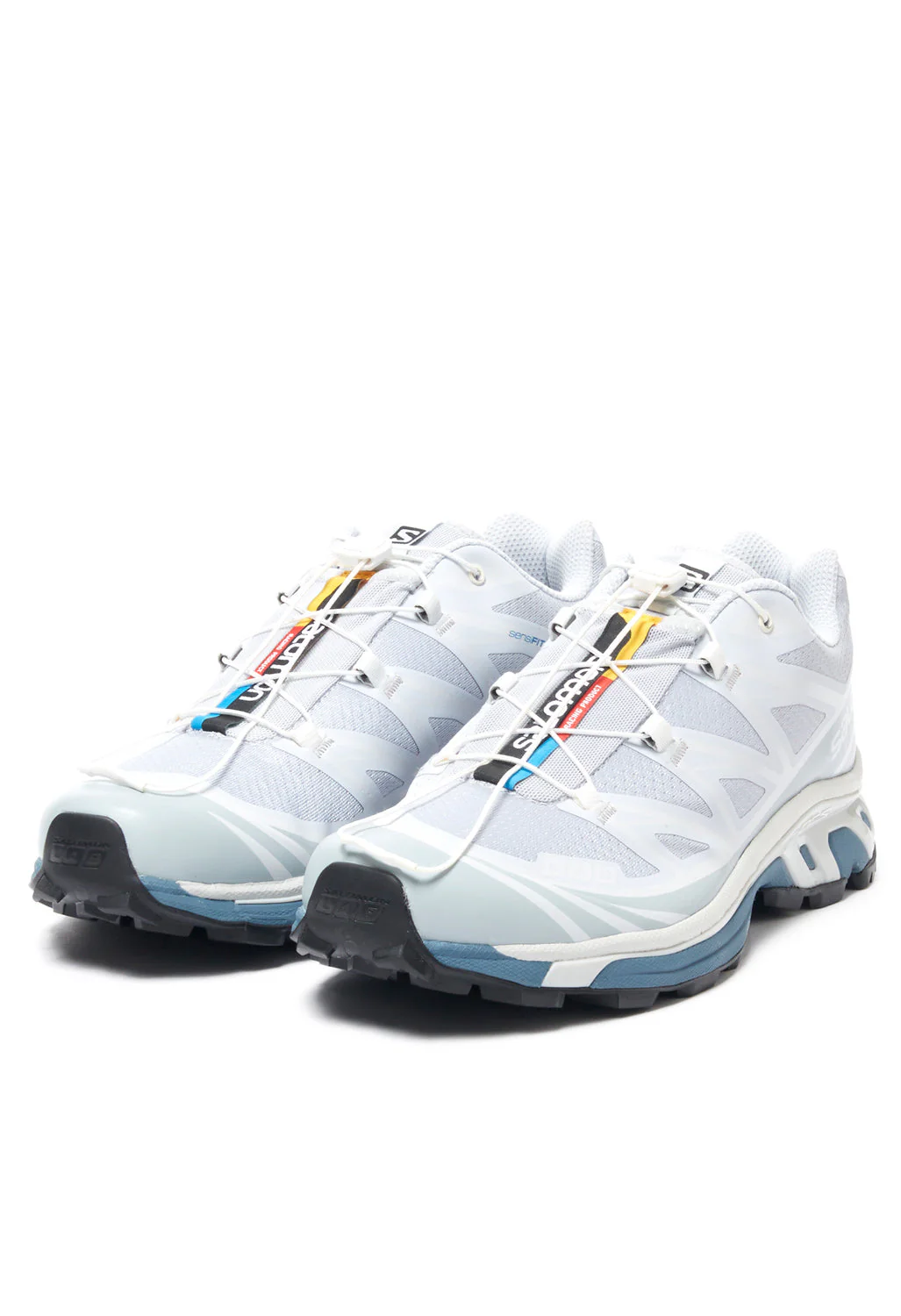 Salomon XT-6 Trainers - Arctic Ice/China Blue/Lunar Rock - Image 3