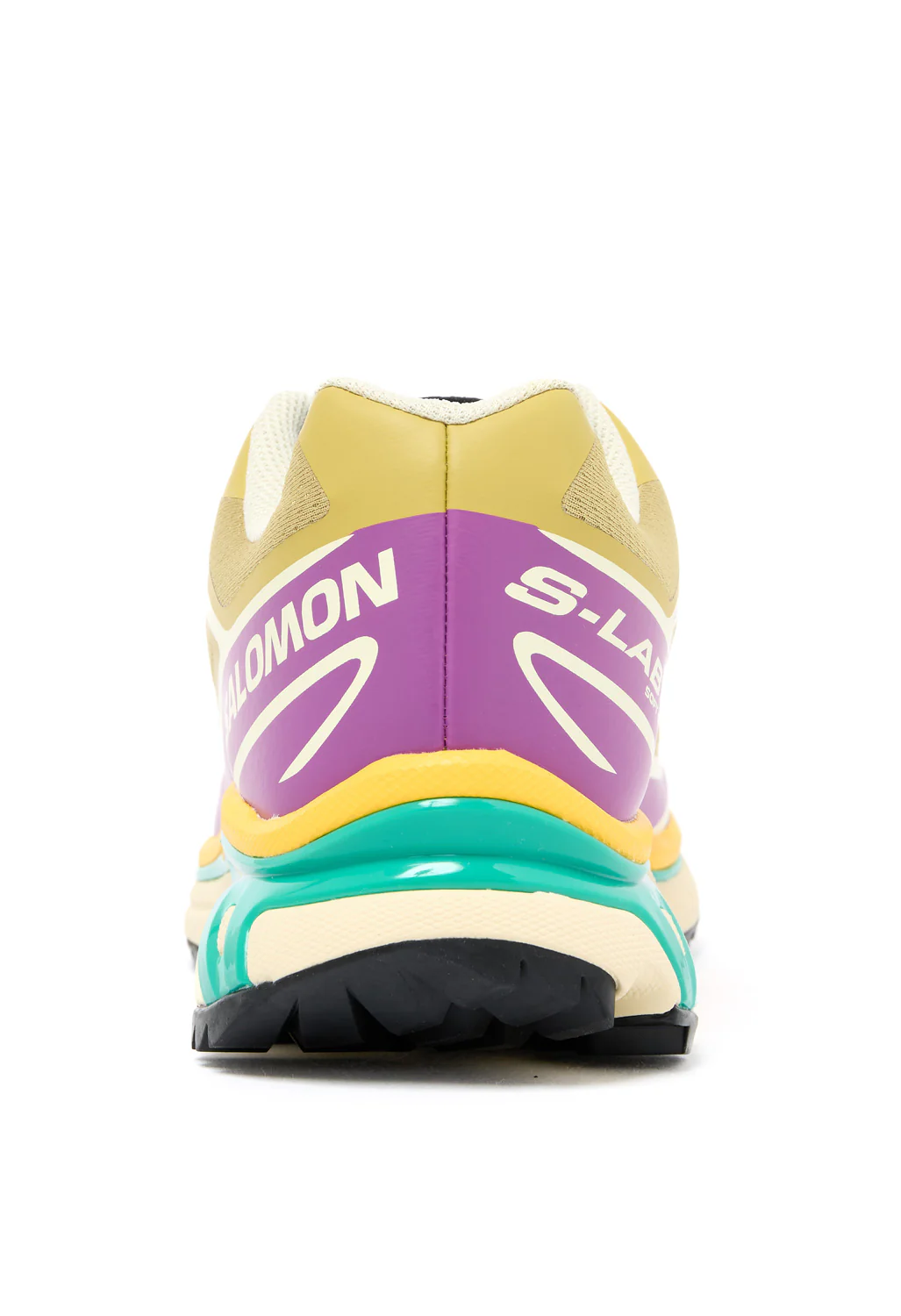 Salomon XT-6 Trainers - Antique Gold / Transparent Yellow / Willowherb - Image 4