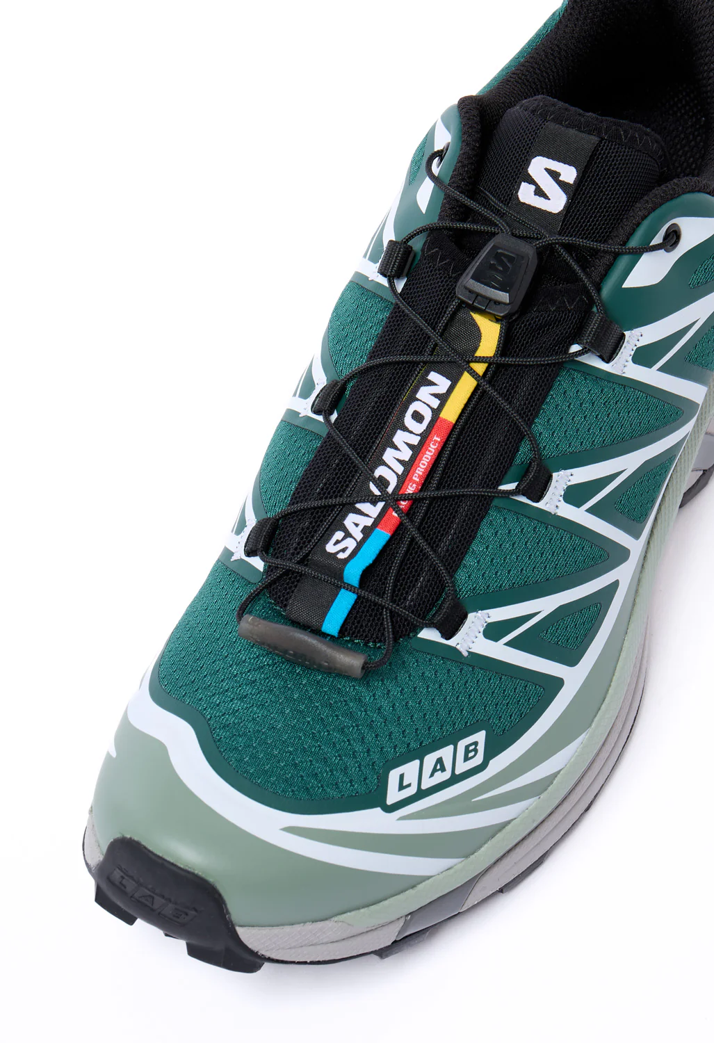 Salomon XT-6 Trainers - Bistro Green / Green Milieu / Black - Image 2