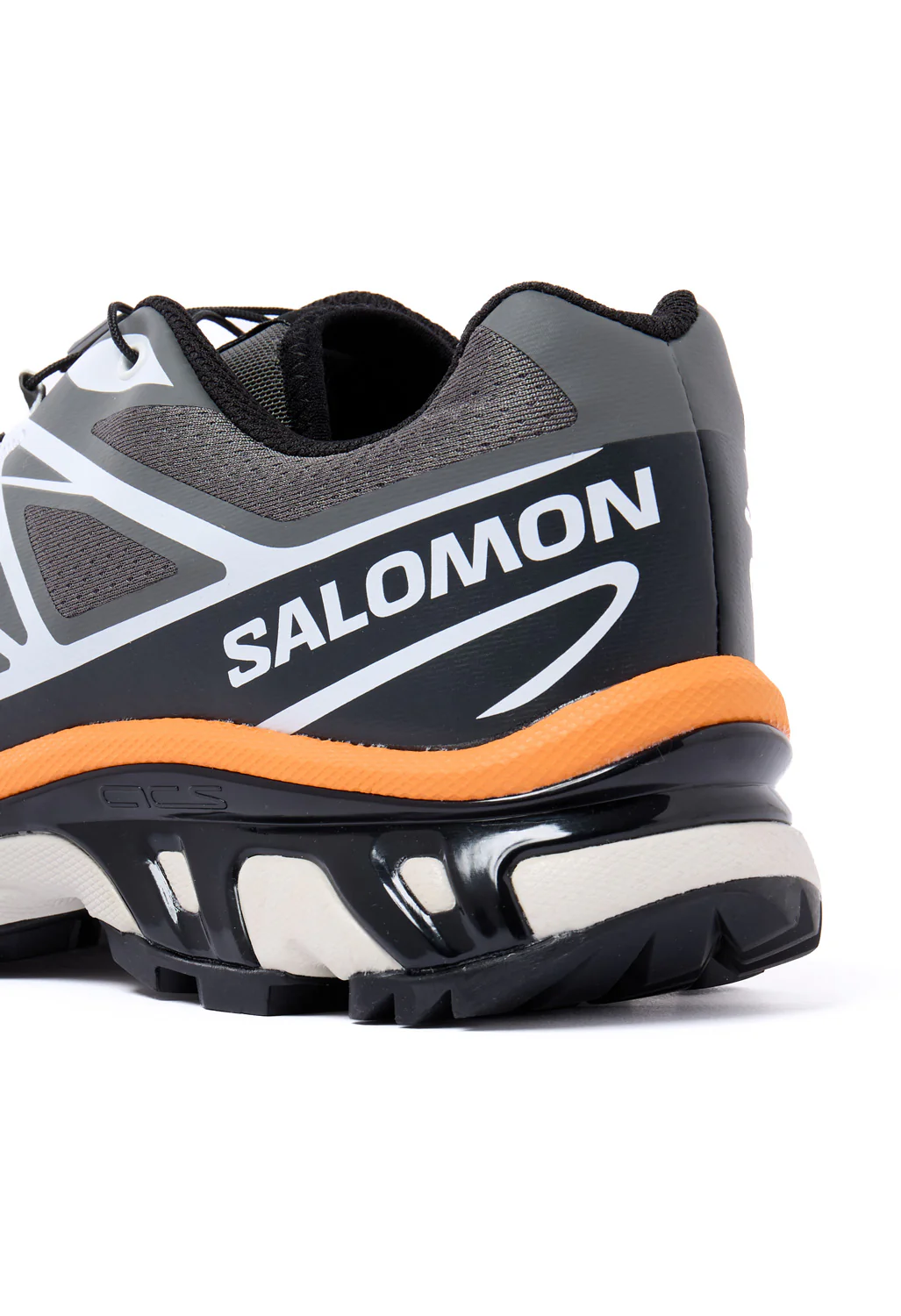 Salomon XT-6 Trainers - Pewter / Black / Turmeric - Image 6