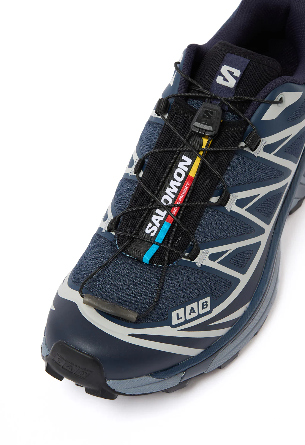 Salomon XT-6 Trainers - Spellbound / Maritime Blue - Image 2