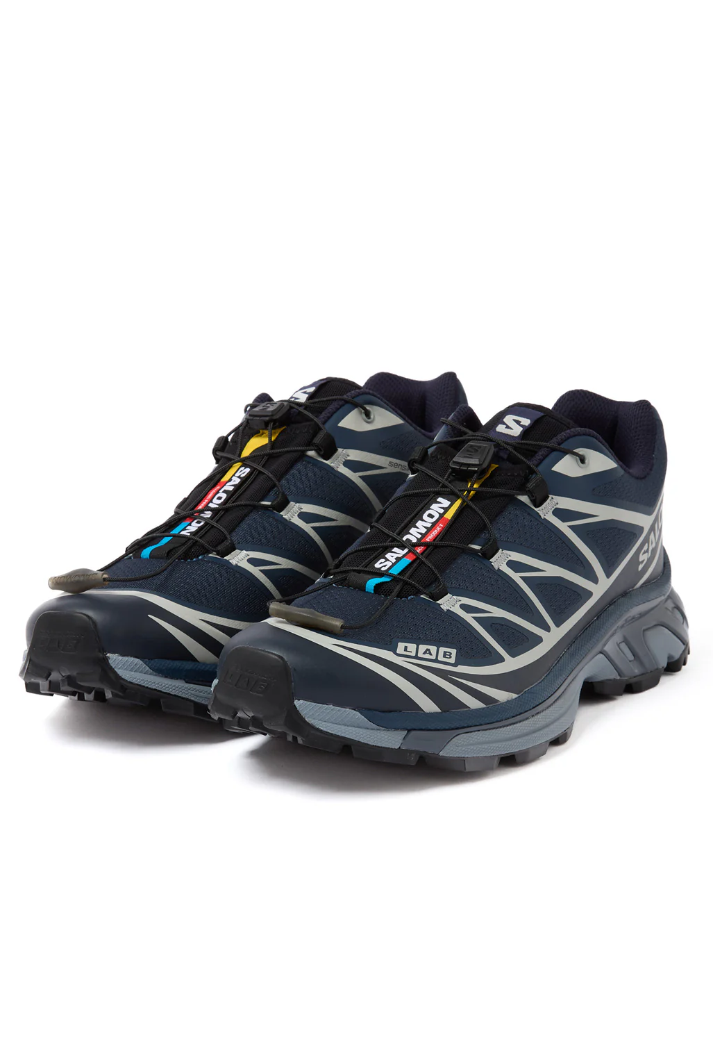 Salomon XT-6 Trainers - Spellbound / Maritime Blue - Image 3