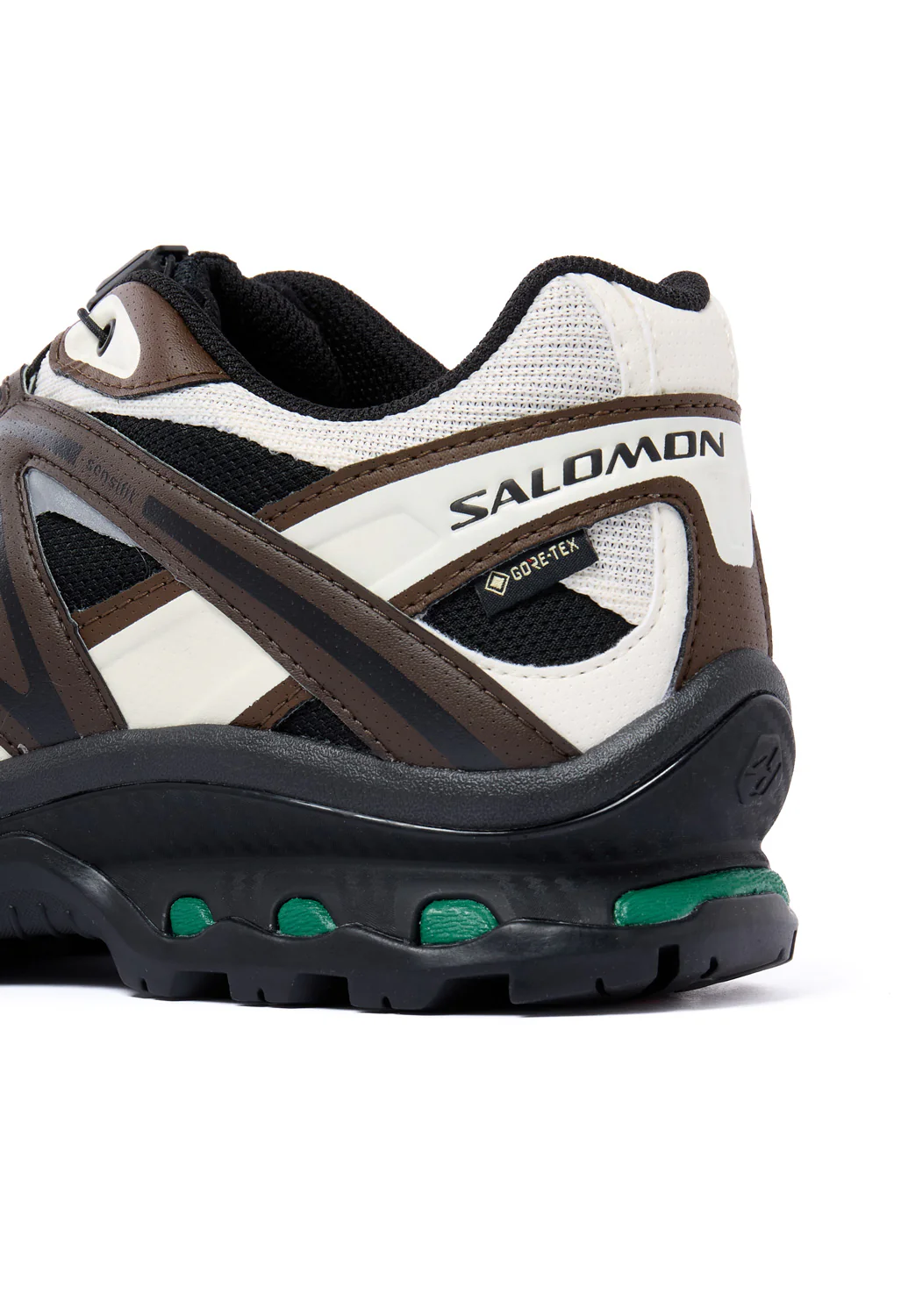 Salomon XT-Quest GORE-TEX Trainers - Black / Delicioso / Green Jacket - Image 6
