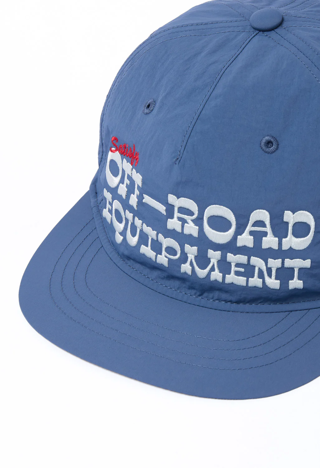 Satisfy FliteSilk 5 Panel Pinch Cap - Vintage Indigo - Image 3