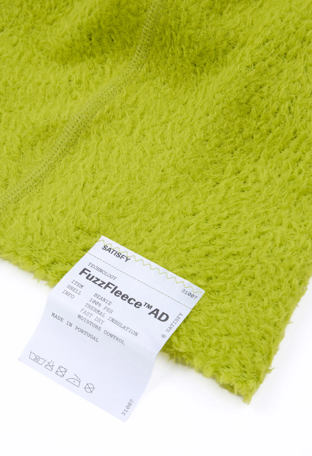 Satisfy FuzzFleece AD Beanie - Grenoble Green - Image 3