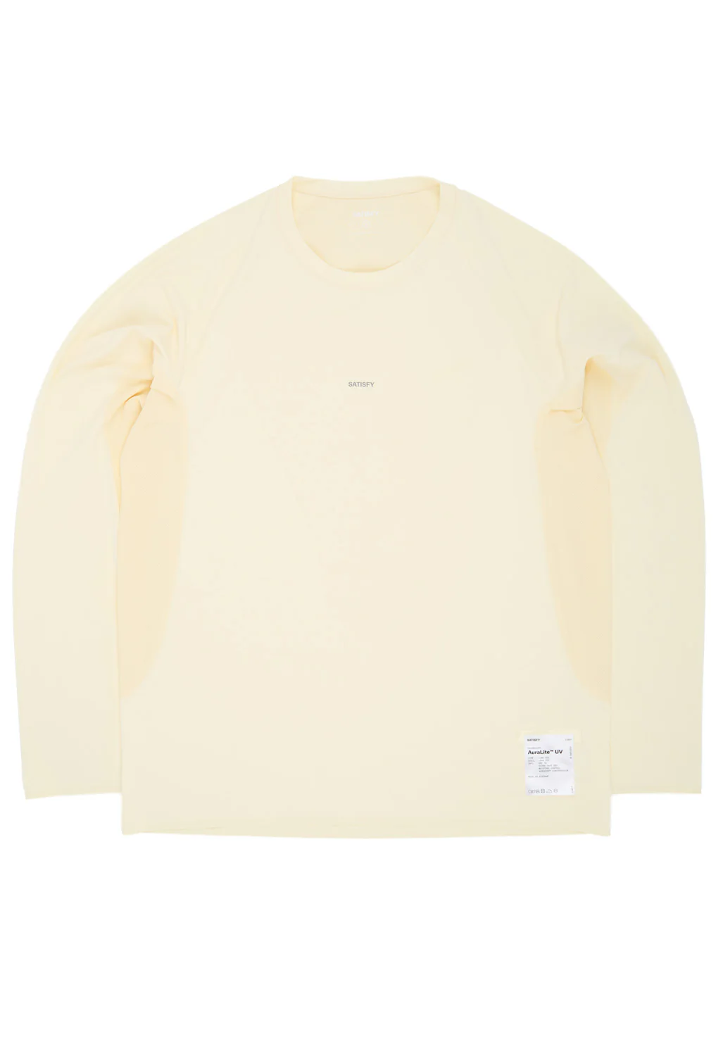 Satisfy Men's AuraLite UV Long Tee - Transparent Yellow