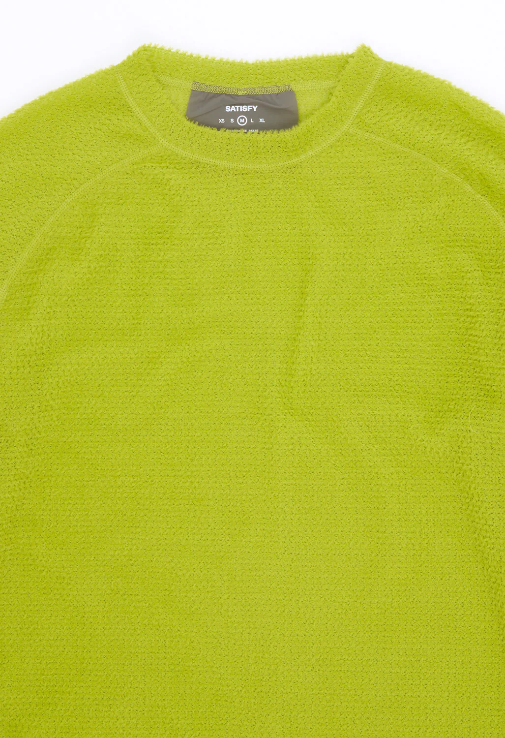 Satisfy Men's FuzzFleece AD Long Sleeve T-Shirt - Grenoble Green - Image 3